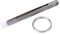 EDC Mini Keychain Tweezer, Titanium Alloy Portable TC4 Small Tweezer Outdoor Gadget Mini Tool