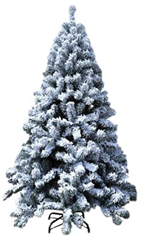 asdchZen 4 Fuß Schneebeflockter Künstlicher Weihnachtskieferbaum, Faltbarer Ständer Aus Massivem Metall, Hochwertiger Weihnachtsbaum Für Drinnen Und Draußen – Weihnachtsbaum,4ft