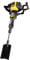Tagtuell Tree Digger, Tree Excavator Petrol Garden Tree Excavator, Handheld Trencher Excavator Machine 52CC Air Cooled Tree Excavator Digging Machine for Garden & Farm