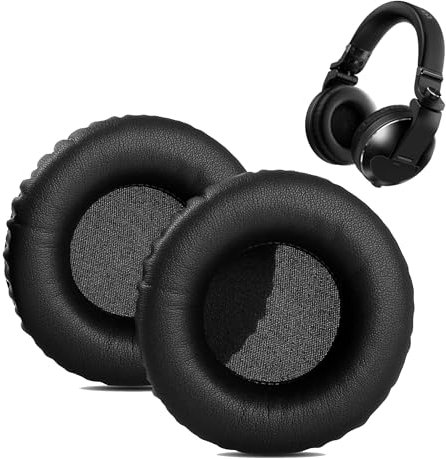 ACCOUTA Cuscini per orecchie compatibili con cuffie Pioneer DJ HDJ-X10, ricambio dei cuscini per le orecchie con pelle proteica più morbida e schiuma memory.