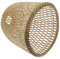 Gadpiparty 1stk Kronleuchterschirm Aus Bambusgeflecht Rattanlicht Gewebte Rattan-korb-kronleuchter-lampenschirm Einzigartig Stecker Korb Kronleuchter Modern Lampenbausatz Boho Kleine Lampe