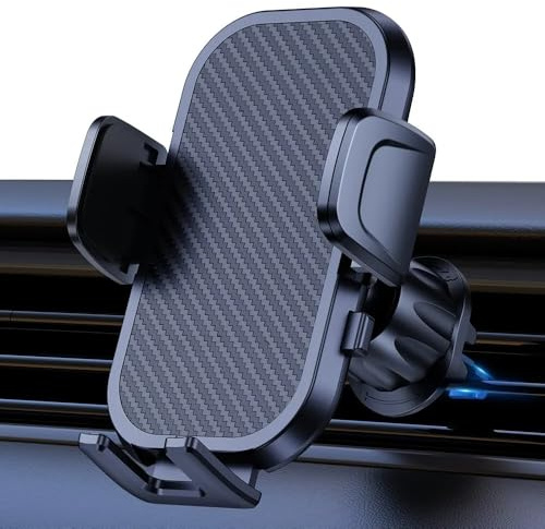 Car Phone Mount Air Vent for Dodge RAM 1500 2019-2024, 360° Rotation Phone Stand Accessories Automobile Cradle Upgraded Super Stable Hook Clip