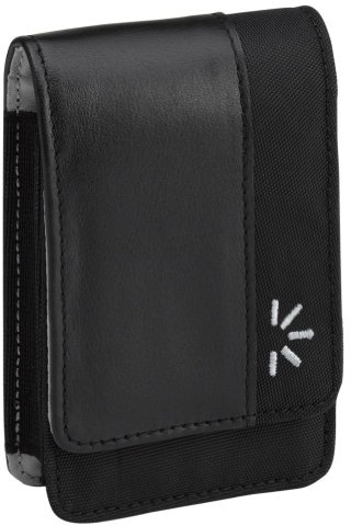 Case Logic EDC-1 Compact Executive Leather Vertical Camera Case (Black)