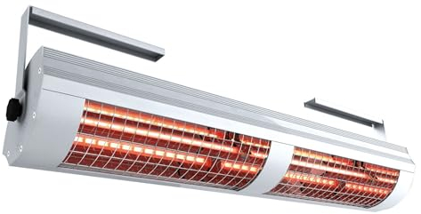 Solamagic Infrarotstrahler SM-2800WD-T Wand-/Deckenmontage, Farbe: Titan, Maße: 866x176x230mm, 230V