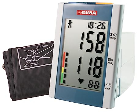 Gima - Digitaler Domino-Tisch-Blutdruckmessgerät für den professionellen Einsatz, ambulant oder im Krankenhaus, 32803