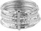 TRÉSOR DE PERLES Damen Ring '7 Days Rings' Silber-54