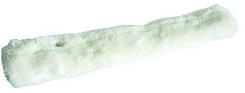 Lewi Einwaschbezug white star Druckknopf 45 cm Fensterwischer Bezug Einwascher Fensterputzer Ersatzbezug Fenster Putzen Glasreinigung Fensterreinigung Profi Einwasch- Wischer für Trägerteile Scheiben