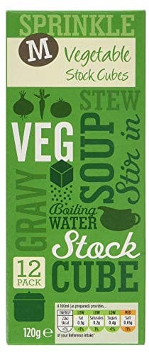 Morrisons Vegetable Stock Cubes 120g