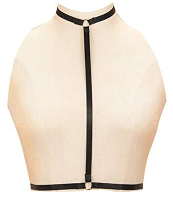 Sexy Damen-Halfter Pentagramm Body Harness BH Käfig-BH Cupless BH Punk Gothic Stil Strappy Bralette (1811) Einheitsgröße, 1811, Einheitsgröße