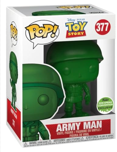 FunKo Pop! Disney # 377 Toy Story Army Man (Convention du printemps 2018) + Protecteur pop