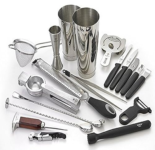 Barfly M37102 Deluxe-Cocktail-Set, 18-10 Stahl, Edelstahl