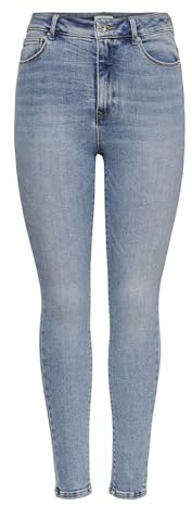 ONLY Female Skinny Jeans ONLMILA Hohe Taille Skinny Fit Knöchellang Jeans | Skinny fit jeans