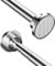 Onpira® Duschvorhangstange Ohne Bohren Edelstahl Teleskopstange Von 40-230cm Länge auswählbar (Stange 95-150cm)