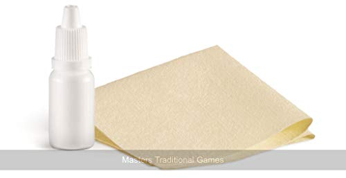 Crokinole Wax Wipe Set (microfibre cloth 20ml wax)