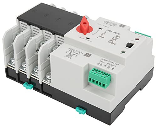 Interruptor de Transferencia Automática Doble Potencia Controlador Conmutación de interruptores automáticos ZGQ5-100 / 4P 220V