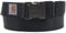 Carhartt Men's Standard, Casual Belts, Available in Multiple Styles, Colors & Sizes, Rugged Flex Nylon Webbing (Black), Medium
