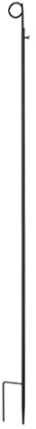 Rivanto® Girlanden-Halterung für Garten, Höhenverstellbar, Stahlstange ca. 277 cm