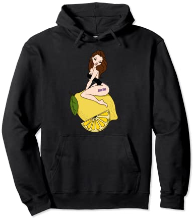 Fille au citron Sour Rap Sweat à Capuche