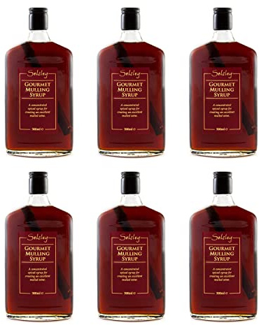 Mulling Syrup 6 x 500ml | For example, our 500ml bottle contains enough syrup to make a minimum of 4.0L / 6 bottles of wine into mulled wine but, of.