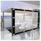 ZHZHXR Carport Seitenwand Plane Plane Transparent mit Ösen Langlebiges Wasserdichtes Tuch Wärmedämmung Frost- und Kältebeständigkeit (Color : Clear, Size : 2.5x2.5m(8.2x8.2ft))