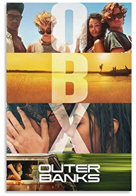 ACIDI Kunstdruck Poster 60 * 90cm Outer Banks OBX Print Bilderbilder für Wohnzimmer Schlafzimmer Dekoration Kein Rahmen