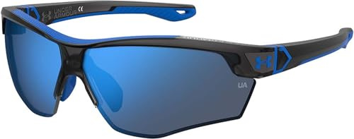 Under Armour Ua Yard Dual Jr 09V/W1 GREY BLUE Sunglasses Boy Propionate, Standard, 67