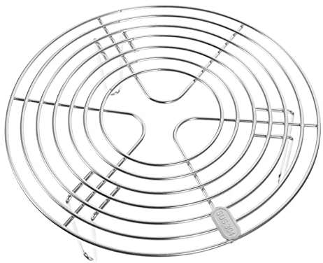 Egg Microwave Cookware Vegetable Steamers Vegetable Basket Wire Rack for Baking Dish Steam Rack Oven Racks Round Steam Rack Stand Multifunction Cooking Steam Rack