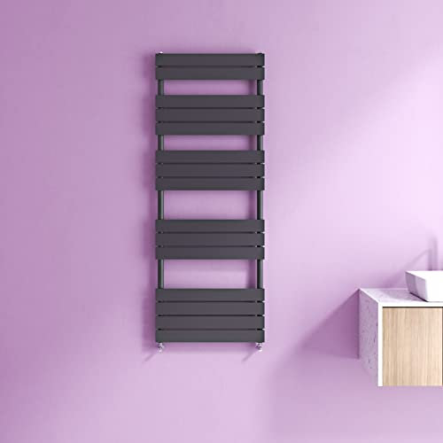 Anthracite Radiators Flat Panel Heated Towel Bathroom Radiators Central Heating Rail Radiator Warmer Wall Mounted Ladder Rad Tall Radiators 1600x600mm