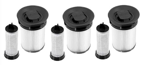 BBT BAMBOOST Filtro di ricambio adatto per aspirapolvere Miele TriFlex HX1, HX1 Pro, HX2, HX2 Pro, HX1 e HX2 Cat & Dog Stick (confezione da 3)