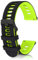 Amaxiu Bracelets de montre en silicone à libération rapide - Bracelet de montre de sport universel de rechange pour hommes et femmes - Boucle noire, 9.8+12.6cm long
