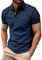 Daily Deals Men's Sleeveless Vests and Short Sleeved Shirts - Black Cotton Button Up Shirt With 17.5 Inch Neck - Plus Size and Fancy Dress Shirts for Men - Sale Clearance