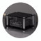 HIFI Ständer AV Regal mit stoßdämpfenden Füßen - 2/3/4 Ebenen HiFi Rack Audio Rack für Audio Video Komponenten Schrank und Plattenspieler Ständer