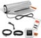 EH Expert AluPROFI -150 W/m²- 1 m² -Heizmatten-Set für schwimmende Bodenbeläge –Elektrische Fußbodenheizung für Vinyl, Laminat, Parkett– mit WLAN-Touchthermostat und Installationsmaterial (Weiß)