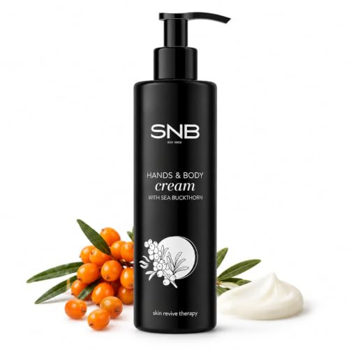 SNB Professional Handcreme 200ml für sehr trockene Hände mit Sheabutter | Reichhaltige Intensivpflege mit Sheabutter, Jojoba- und Arganöl spendet Feuchtigkeit und macht trockene Hände weich
