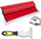 Hoja de Espátula para Alisar, 40cm Cuchilla Desnatadora, Espatulas Pladur Set, Hoja de Desnatado Drywall Smoothing Espátula, Cuchillo de Acabado de Pared, Espátula Rascador Multiusos 13 en 1