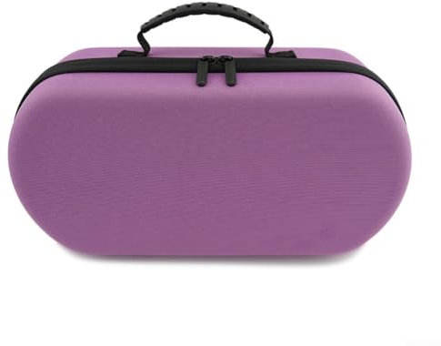Tragbare Aufbewahrungsbox für Haartrockner, EVA-Aufbewahrungstasche, Zubehör, tragbare Box, geeignet für Dyson für Supersonic (lila)