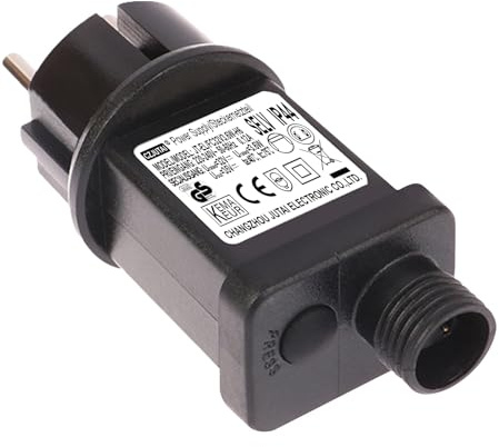 32V 3.6W LED-Netzteil – CZJUTAI JT-EL/FC32V3.6W Transformateur LED CZJUTAI IP44 - Zuverlässige Alimentation für Noël Beleuchtung mit Europäischer Steckdose (Socle à vis - Modus commuté)