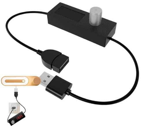USB Zeitschaltuhr Schaltkabel | USB-Zeitschaltuhr mit Abschaltfunktion für Energie,Haushaltszubehör Für Aquarium Und Einfache Elektroinstallation