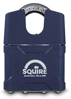 Henry Squire 37CS Stronglock Laminated Closed Shackle 4 Pin Double Locking Padlock, 44 mm (Length)