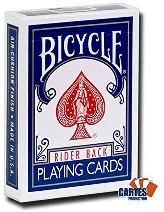 Blank Back Bicycle Cards (box color varies)
