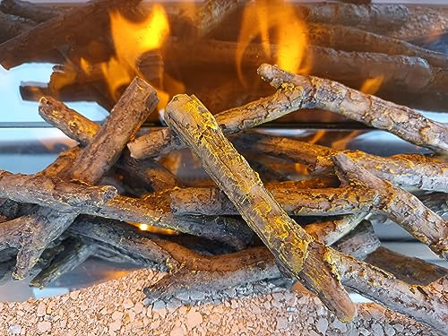 CHEMIN'ARTE 5 Troncos Decorativos para chimeneas eléctricas - Diferentes Formas y tamaños