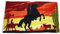 Fahne/Flagge Cowboy mit Pferd NEU 90 x 150 cm
