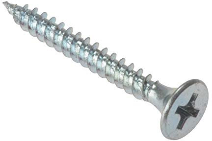 ForgeFix Drywall Screws Fine Thread | 3.5 x 42mm | Zinc Plated | Box 1000