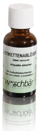 Unbekannt 2 x Etiketten-Ablöser umweltfreundliches Putzmittel, ökologisches Reinigungsmittel.