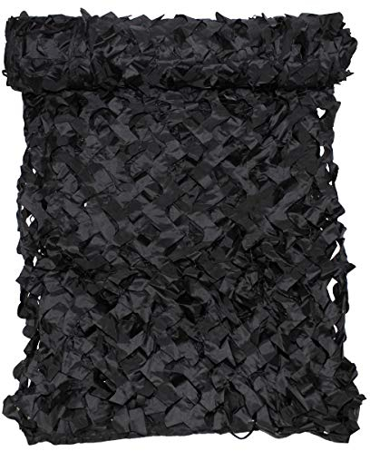 Tarnnetz, 3 x 2 m, Basic, schwarz, mit PVC-Tragebeutel