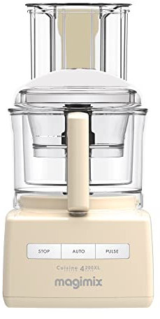 Magimix 4200XL Food Processor | 3L BPA-Free Bowl | Quiet & Powerful Motor | Multifunctional 6 in 1 Solution | Cream | 18475