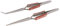 Silverline 696669, Set pinzette in Acciaio inossidabile cross-action da 2 pezzi 162 / 165 mm