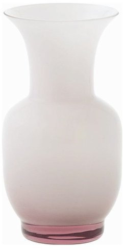 Tognana Porcellane Linea Petit anderes Glas, Rosa, Weiß, Glas, Rosa, Weiß, Tisch, Innenbereich