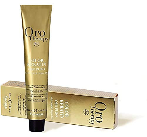Fanola Oro Puro 7.606 Blonde Warm Red Hair Coloring Cream by Fanola