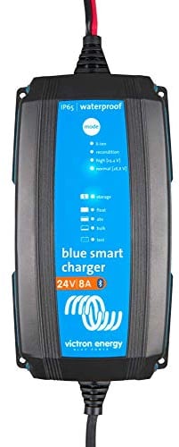 Victron Energy Blue Smart IP65 24-Voltios 8 amperios 230V, Cargador de Batería, Bluetooth (CEE 7/17)